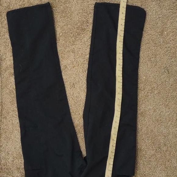 USED HEARTSOUL SRUB PANTS SIZE M BLACK AND PINK ELASTIC BAND - Picture 7 of 8